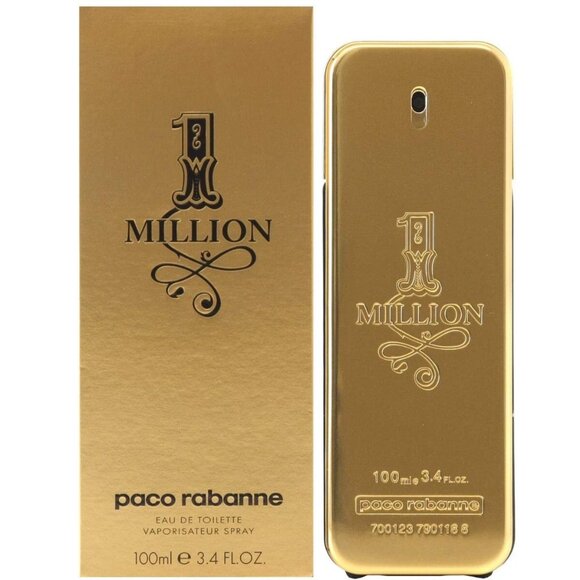 1 One Million by Paco Rabanne 3.3 / 3.4 oz Cologne for Men New In Box - Picture 4 of 5